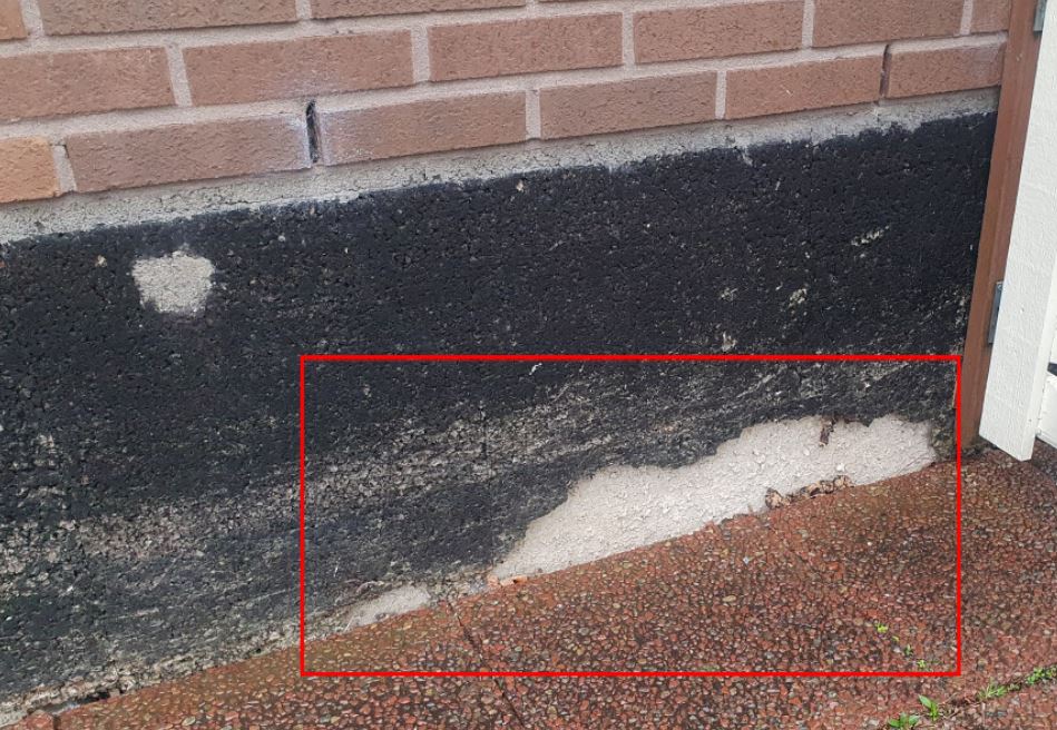 Måste nog fixa den skadade isoleringen nu