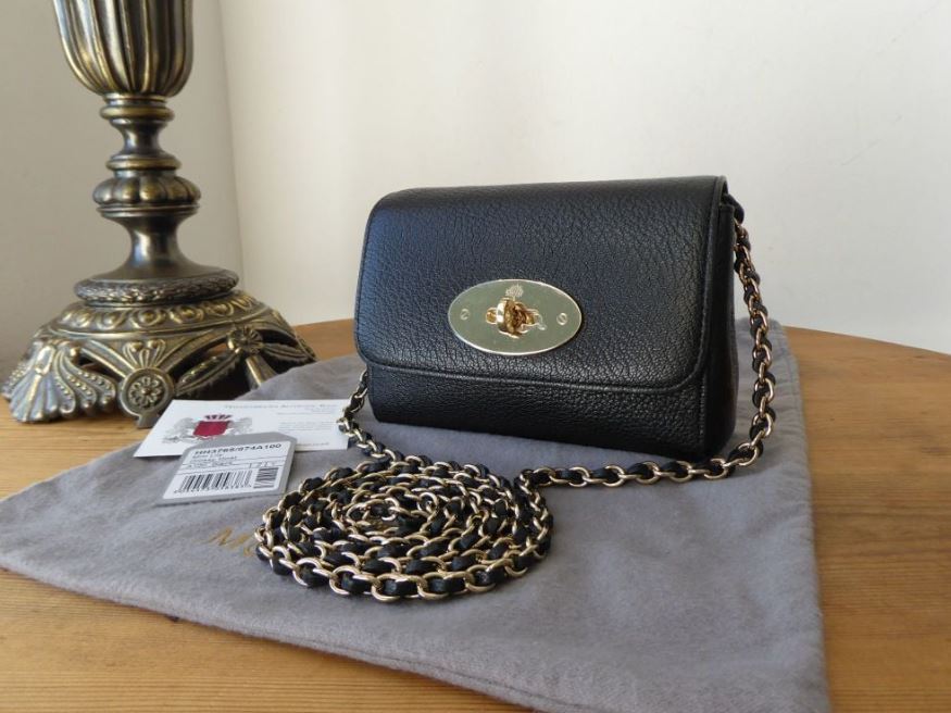 Mulberry Mini Lily Glossy Goat